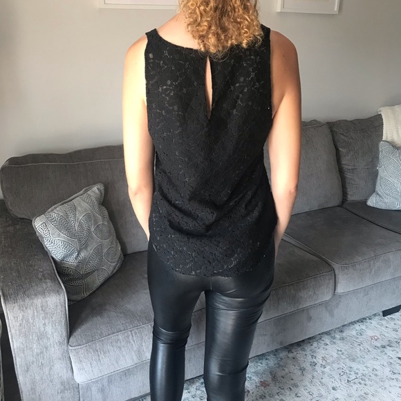 Aritzia Talula Betty Lace Camisole Black Sz Small - Picture 2 of 8